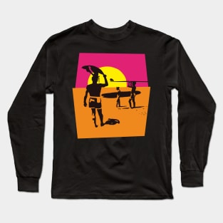 Endless Summer - California 60s Surfing Long Sleeve T-Shirt